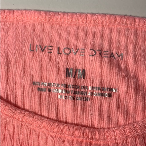 LIVE LOVE DREAM crop top - Picture 3 of 3